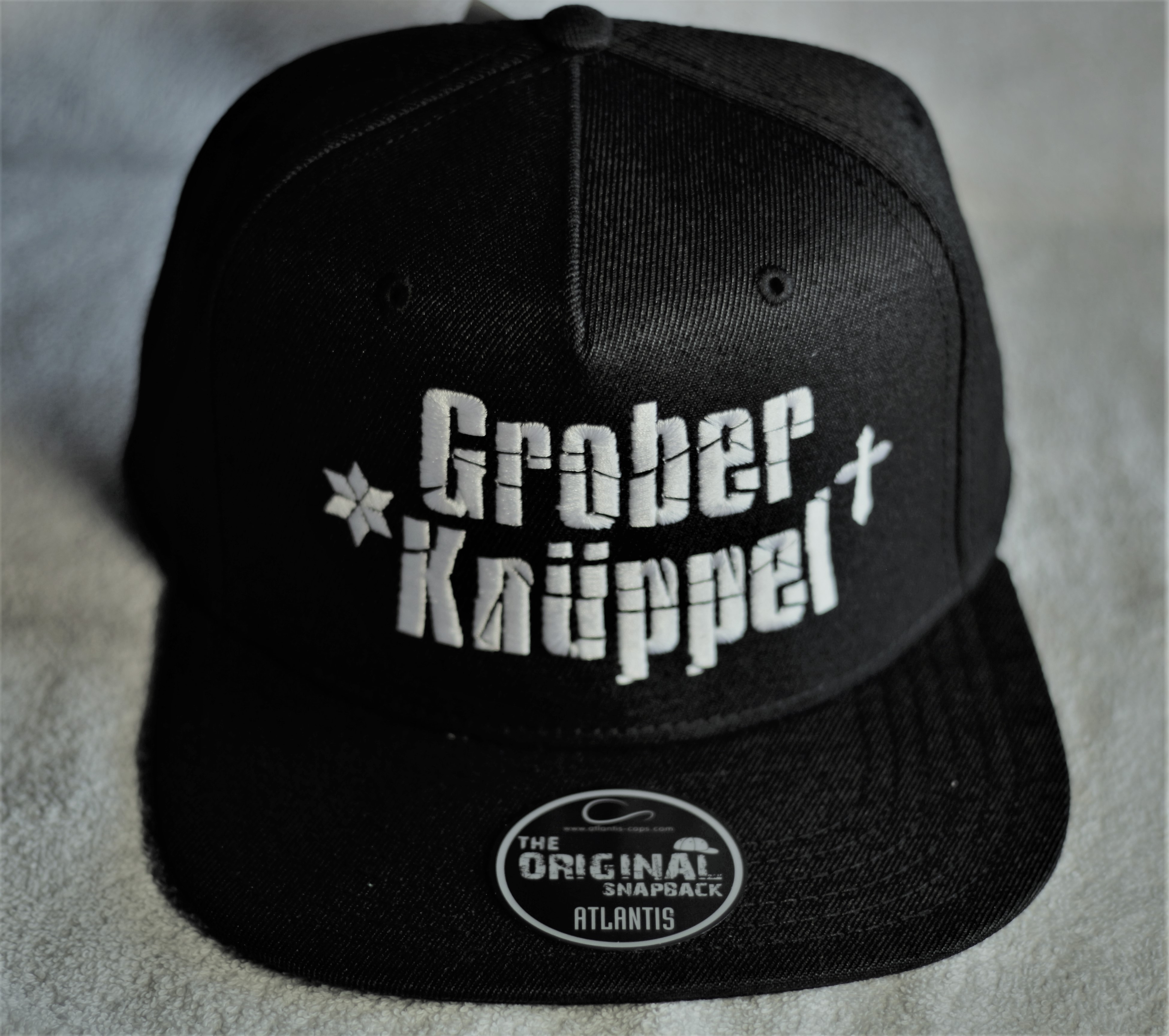 GROBER KNÜPPEL "Schriftzug" Flatcap GROBER KNÜPPEL "Schriftzug" Flatcap