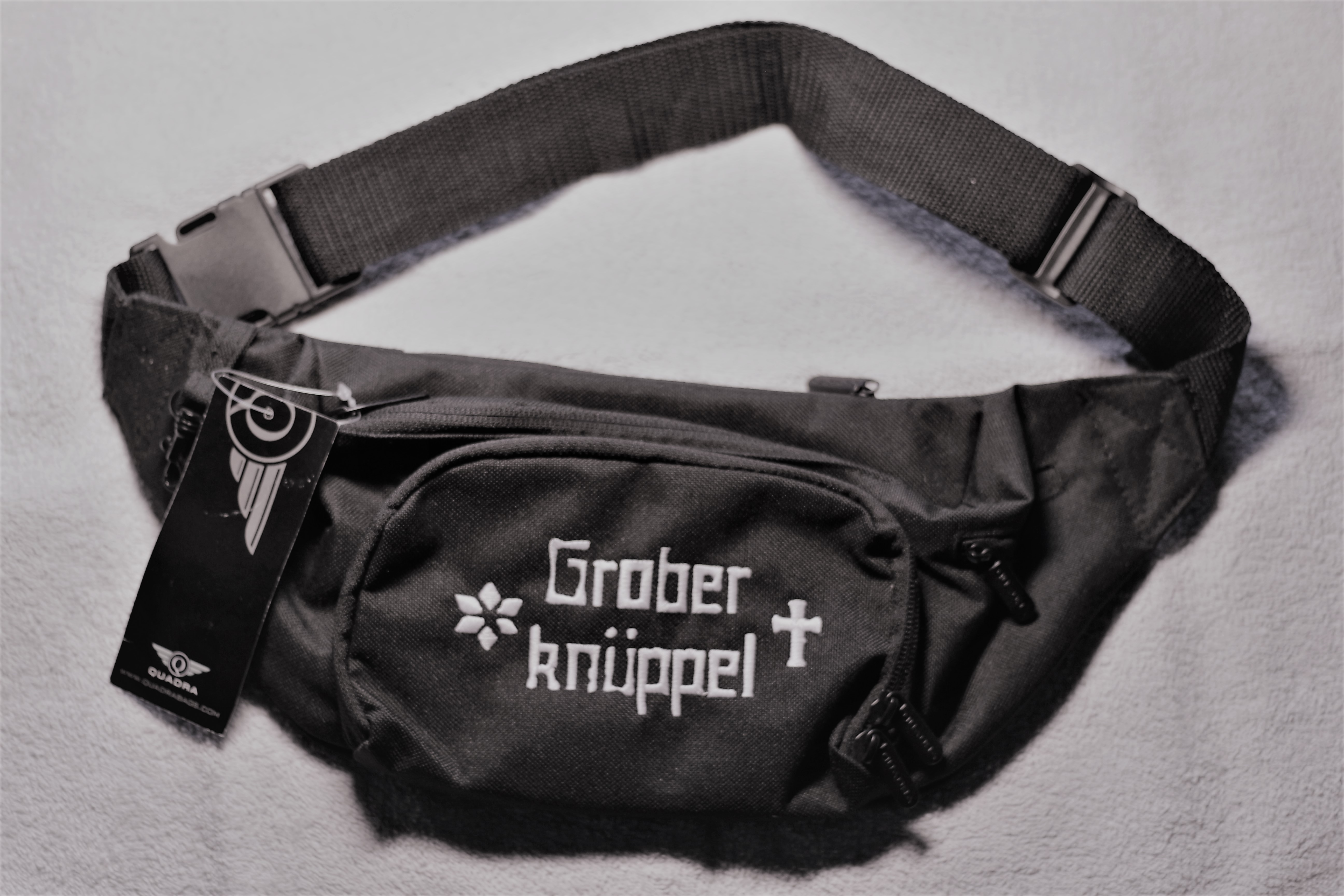 GROBER KNÜPPEL "Schriftzug" Bauchtasche GROBER KNÜPPEL "Schriftzug" Bauchtasche