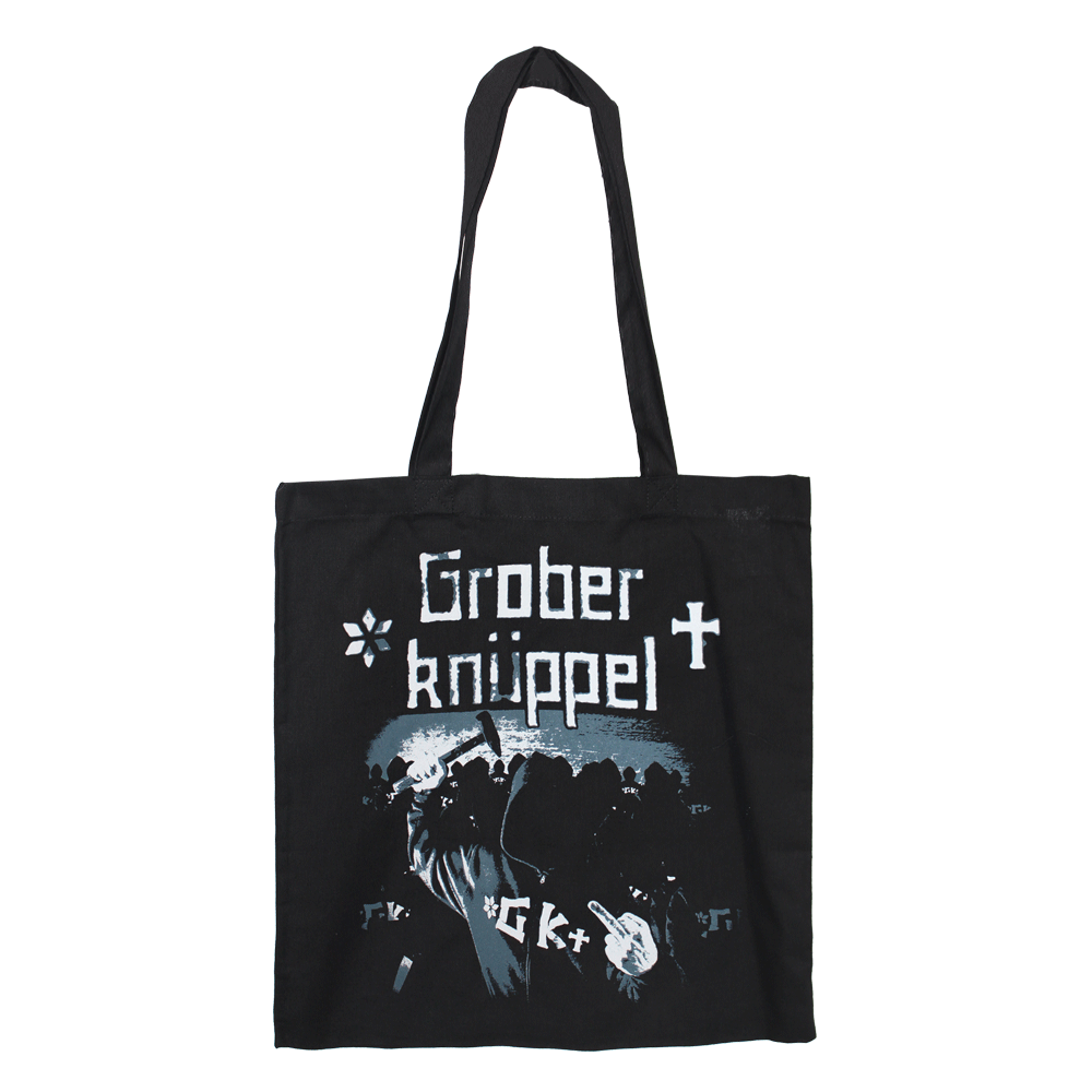 GROBER KNÜPPEL "Angepisster Deutscher Albtraum" Stoffbeutel GROBER KNÜPPEL "Angepisster Deutscher Albtraum" Stoffbeutel